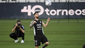FOTO: Aksi Messi Jelang Argentina vs Honduras