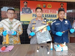 Polisi Lepaskan 7 Remaja yang Viral Pamer Sajam di Asahan