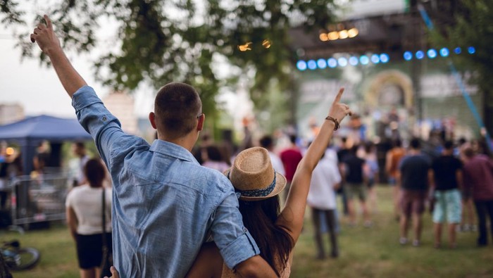 Ilustrasi konser musik