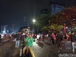 Aksi 2309 di Patung Kuda Selesai, Massa Bubarkan Diri Sambil Selawatan