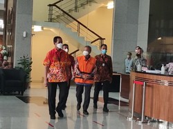 Penampakan Hakim Agung Sudrajad Dimyati Berompi Oranye