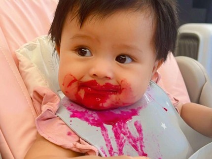 5 Potret Anak Artis saat MPASI, Menggemaskan Banget Bun