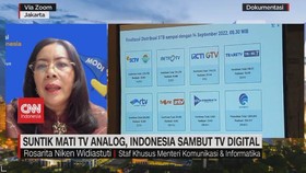 VIDEO: Suntik Mati TV Analog, Indonesia Sambut TV Digital