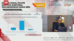 VIDEO: Survei Charta Politika, 75 Persen Responden Tolak Jokowi 3 Peri