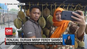 VIDEO: Viral Penjual Durian Mirip Ferdy Sambo