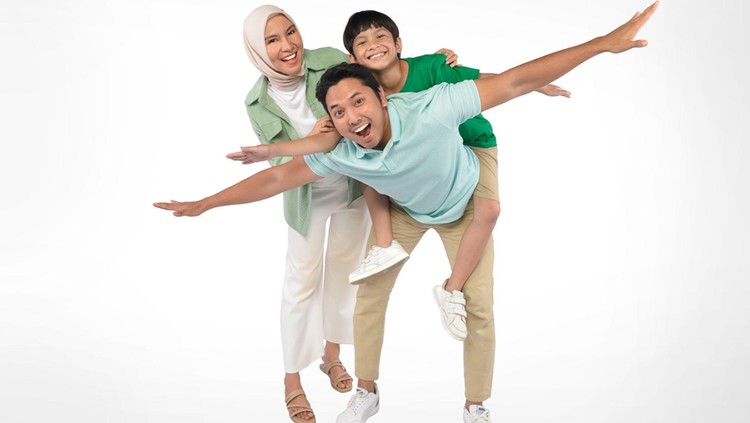 Ilustrasi Keluarga Bahagia Ilustrasi Keluarga Bahagia