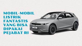 INFOGRAFIS: Mobil-mobil Listrik Fantastis yang Bisa Dipakai Pejabat RI