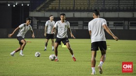 FOTO: Indonesia Siap Tempur Lawan Curacao