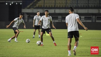 FOTO: Indonesia Siap Tempur Lawan Curacao
