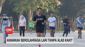VIDEO: Amankah Berolahraga Lari Tanpa Alas Kaki?
