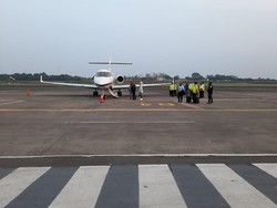 Jet Pribadi yang Dipakai Lukas Enembe Milik Orang Singapura