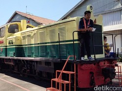 Mengintip Isi Bengkel Kereta di Balai Yasa Surabaya