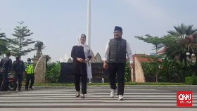 Kalibata Fashion Week ala Puan dan Cak Imin Usai Ziarah