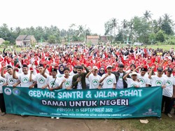 Ganjar Didukung Nyapres Oleh Santri di Lampung Selatan, Ini Alasannya