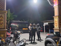 Suasana Terkini TKP Ledakan di Asrama Brimob Grogol Indah Sukoharjo