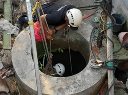 Tanah Amblas, Lansia di Klaten Terperosok ke Sumur Sedalam 13 Meter