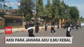VIDEO: Aksi Para Jawara Adu Ilmu Kebal