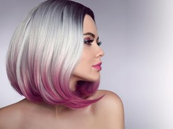 15 Rekomendasi Warna Rambut Ombre Pendek