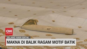 VIDEO: Makna di Balik Ragam Motif Batik