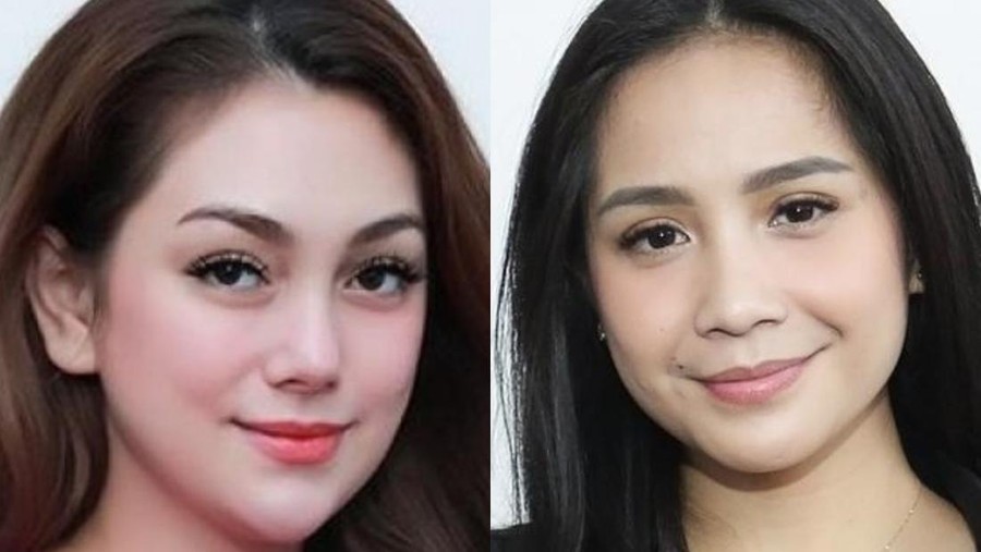 Nagita Slavina dan Celine Evangelista