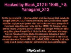Situs Pemprov Sultra Dibajak, Hacker Bawa-bawa Bjorka