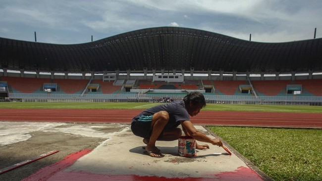 Netizen ramai membahas soal Stadion Pakansari jelang laga kedua Indonesia vs Curacao di FIFA Matchday.