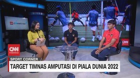 VIDEO: Target Timnas Sepak Bola Amputasi di Piala Dunia 2022