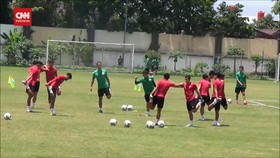 VIDEO: Usai Kalahkan Curacao, Timnas Senior Langsung Latihan