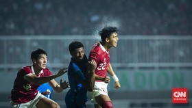 Anggota TNI dan Polisi Bawa Indonesia Menang Lawan Curacao