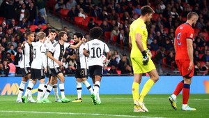 FOTO: Drama 6 Gol, Duel Sengit Inggris vs Jerman Tanpa Pemenang