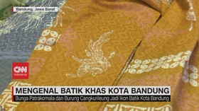 VIDEO: Mengenal Batik Khas Kota Bandung