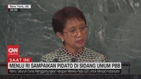 VIDEO: Menlu RI Sampaikan Pidato di Sidang Umum PBB