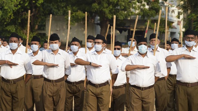 Organisasi kelompok sayap kanan hindu di India, RSS, menjadi sorotan usai dilaporkan diundang dalam Forum Agama G20 atau Religion G20 pada November mendatang.