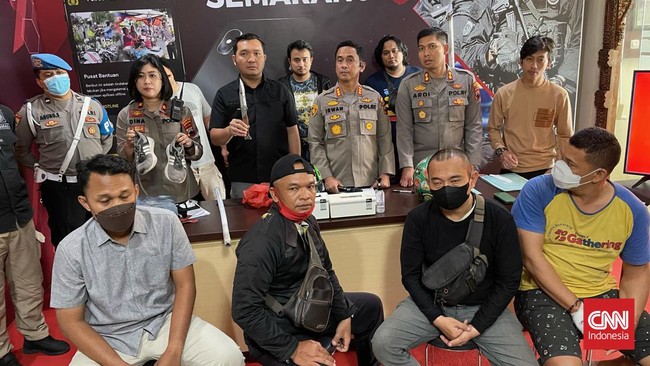 Polisi berhasil mengamankan sejumlah pelaku pengeroyokan terhadap Kukuh Panggayuh Utomo (32), warga Mijen Semarang hingga tewas.