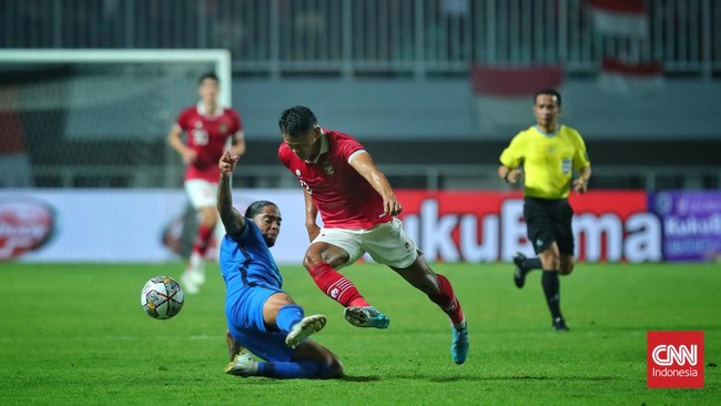 Timnas Indonesia berhasil unggul 1-0 atas Curacao pada pertandingan FIFA Matchday di Stadion Pakansari, Cibinong, Bogor, Selasa (27/9) malam.