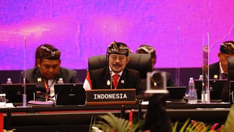 Menteri Pertanian RI, Syahrul Yasin Limpo (SYL), secara resmi membuka kegiatan Global Forum sebagai awal dari rangkaian kegiatan