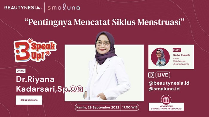 Mengetahui Pentingnya Mencatat Siklus Menstruasi Bersama Smaluna
