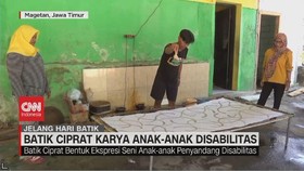 VIDEO: Batik Ciprat Karya Anak-Anak Disabilitas