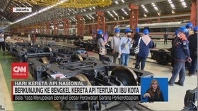 VIDEO: Berkunjung Ke Bengkel Kereta Api Tertua Di Ibu Kota