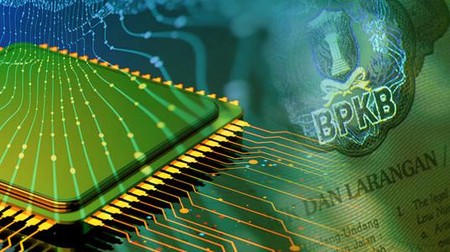 BPKB Elektronik Pakai Chip