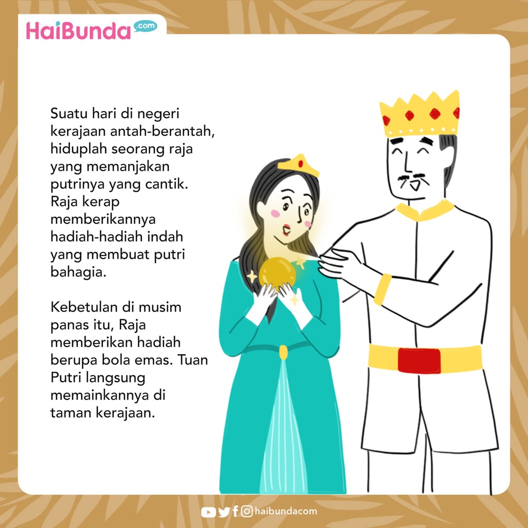 dongeng nusantara: Pangeran Kodok dan Putri Cantik
