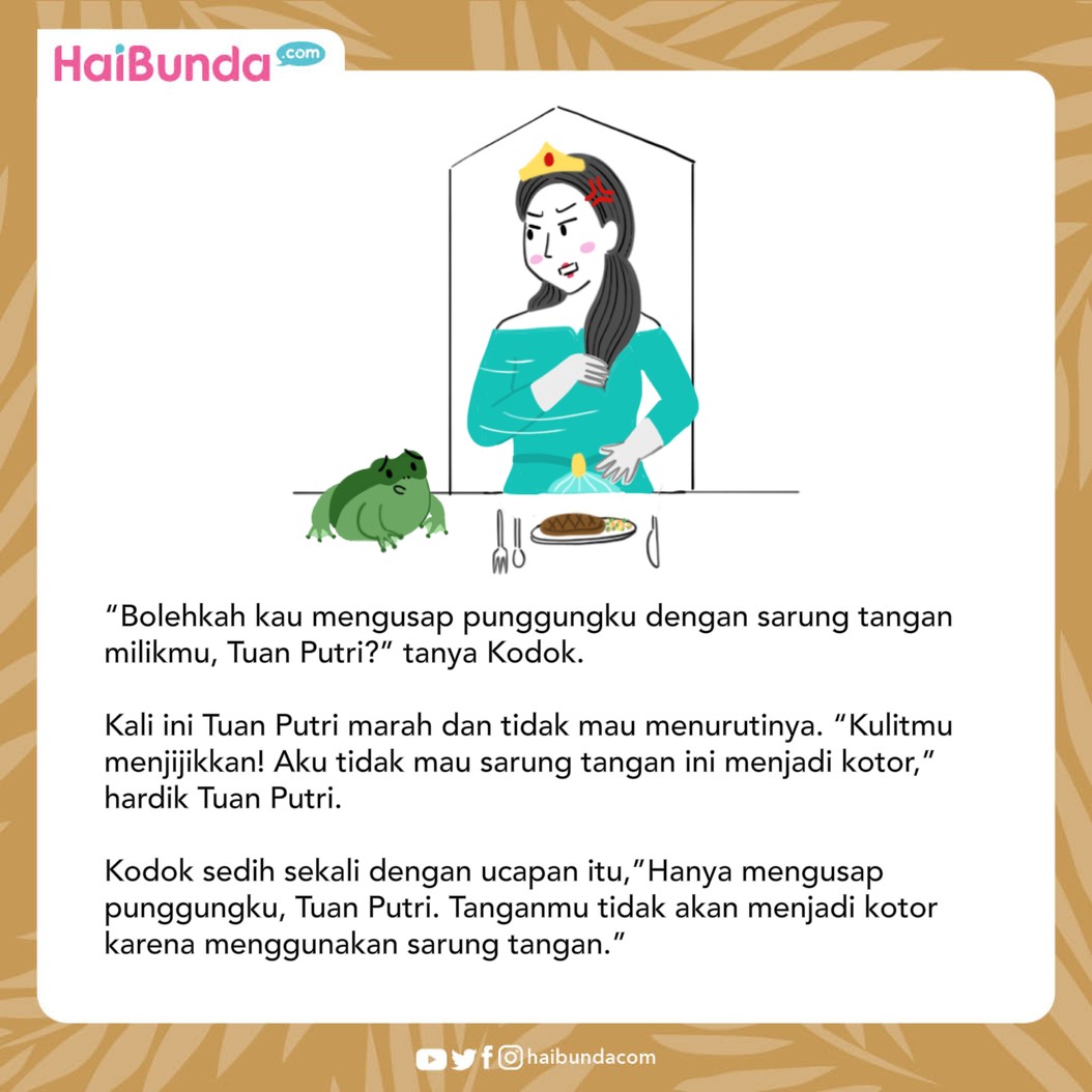 dongeng nusantara: Pangeran Kodok dan Putri Cantik