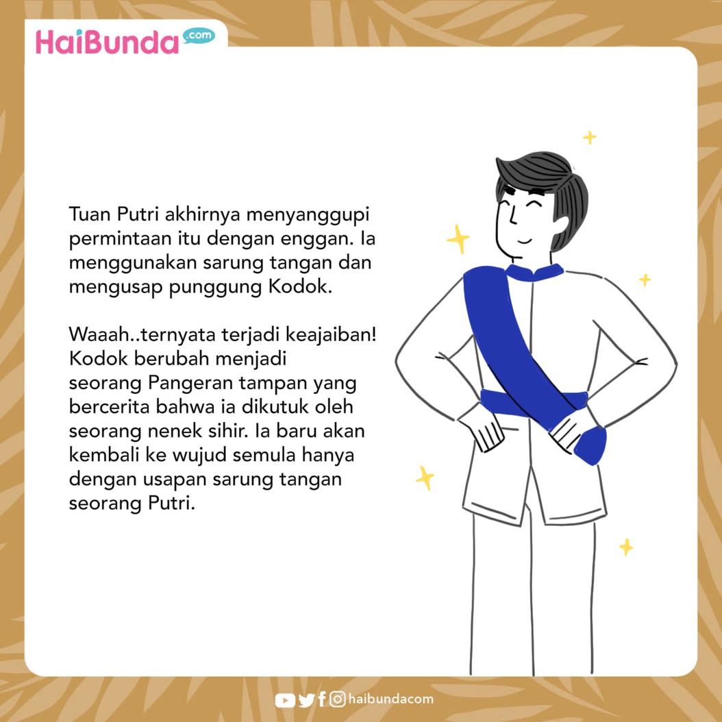 dongeng nusantara: Pangeran Kodok dan Putri Cantik