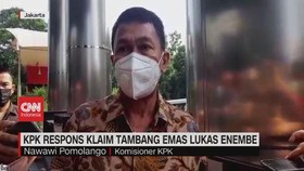 VIDEO: KPK Respons Klaim Tambang Emas Lukas Enembe