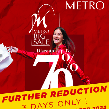 Belanja Fashion Pria di METRO Bisa Dapat Diskon hingga 70 % Pakai Allo Bank
