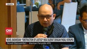 VIDEO:Novel Baswedan: 'Obstruction of Justice' Bisa Kena Pasal Korupsi