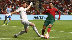 Ronaldo Main dengan Mata Lebam, Portugal Dibekuk Spanyol