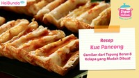 Resep Kue Pancong, Camilan dari Tepung Beras & Kelapa yang Mudah Dibuat