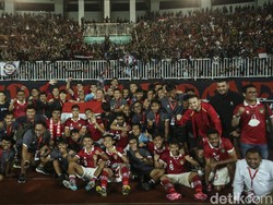 Adem! Pentolan The Jakmania-Viking Nobar Laga Timnas Indonesia