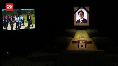 VIDEO: Melihat Pemakaman Mewah Shinzo Abe Nyaris Rp200 M